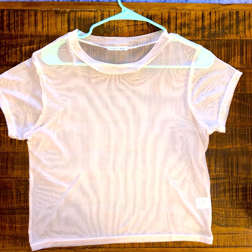 Sheer shirt